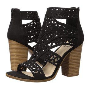 Fergalicious Vellum Mini-Stud Heeled Sandals 7.5